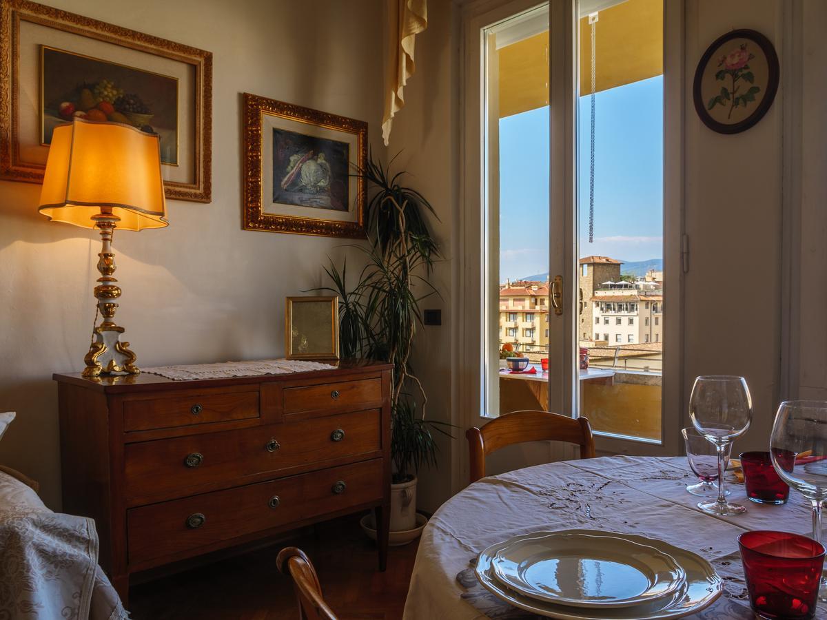 Apartamento Ponte Vecchio Terrace Florencia Exterior foto