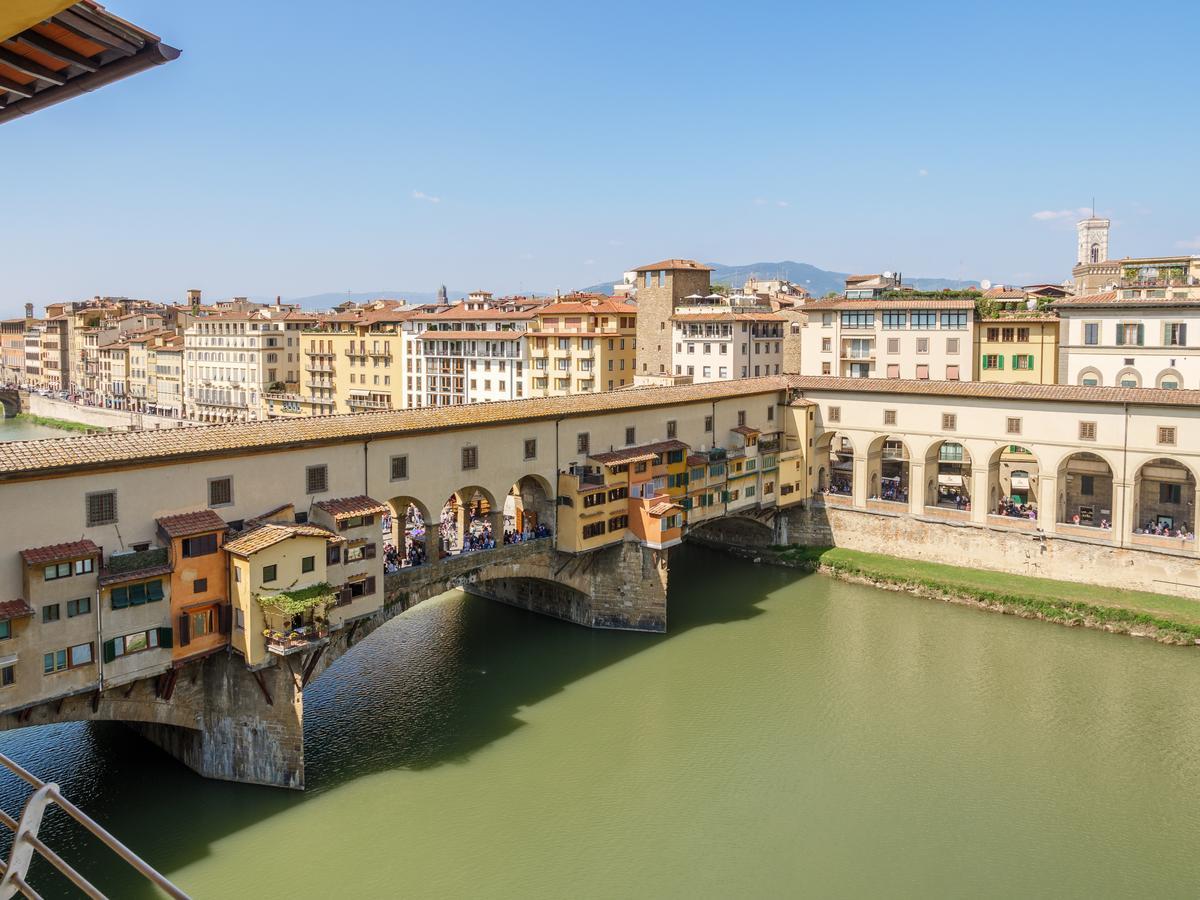 Apartamento Ponte Vecchio Terrace Florencia Exterior foto